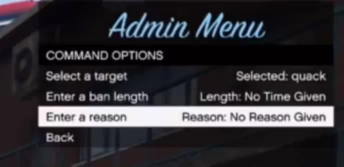 NoPixel Admin Menu (ESX)