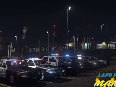 LAPD Car Pack FiveM Mod LAPD Car Pack