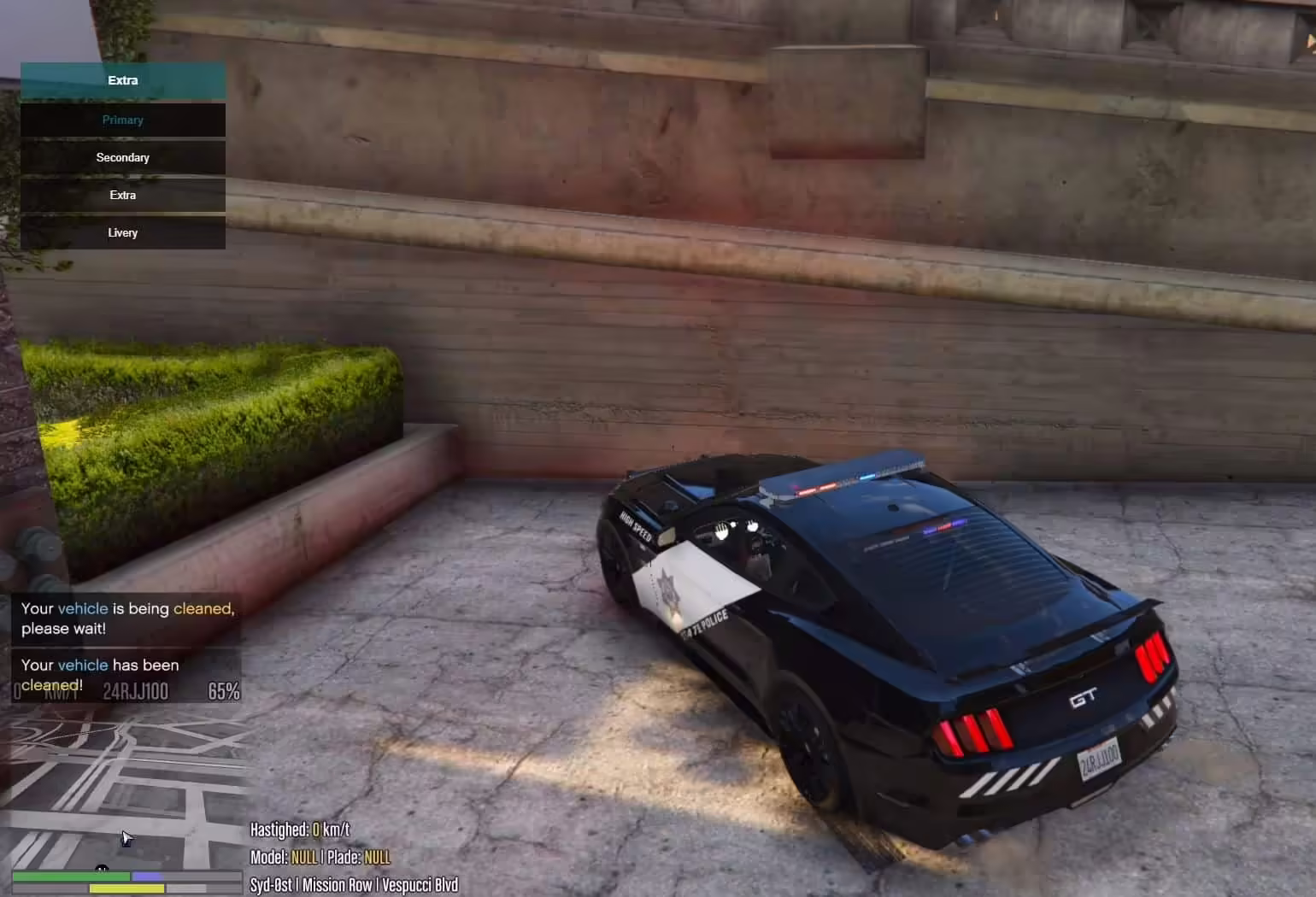ESX Police Garage FiveM Script - esx 2