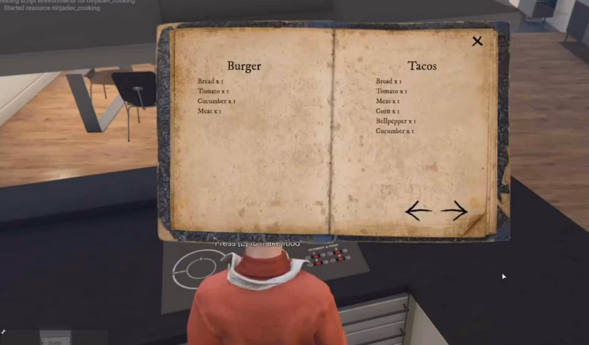 Cooking Script FiveM Ressourcen Vorschau 2