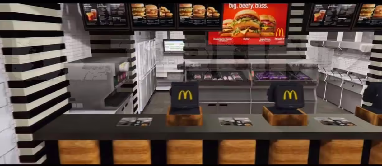 McDonalds Legion Square (MLO) FiveM Script - esx 2