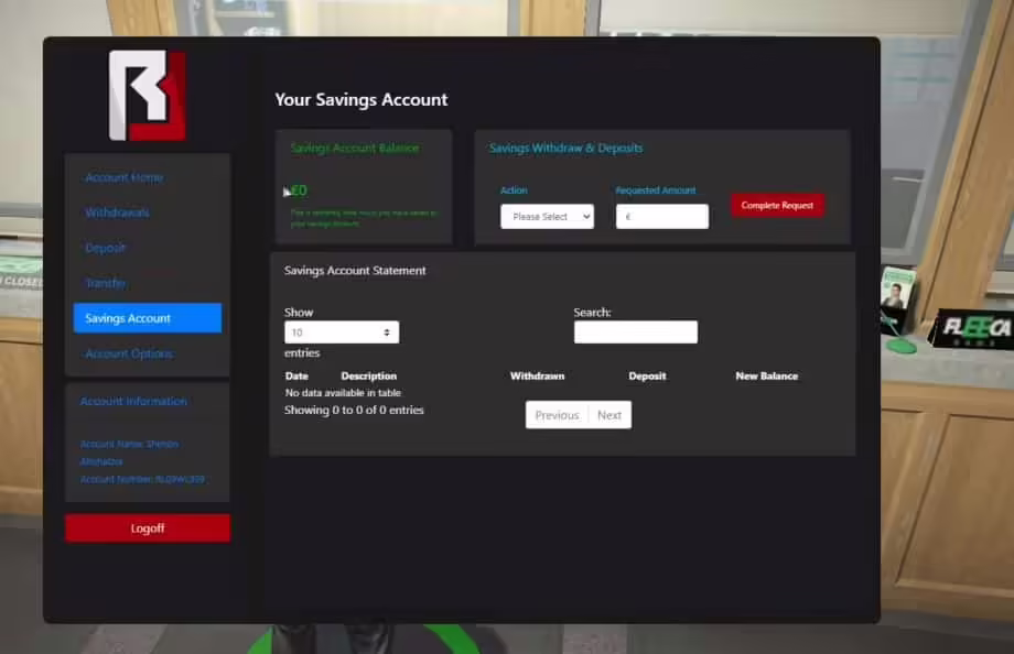 Real looking Banking (for ESX) FiveM Script - esx 2
