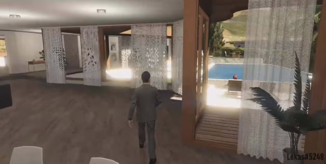 Vinewood Gold Mansion FiveM Script - esx 6