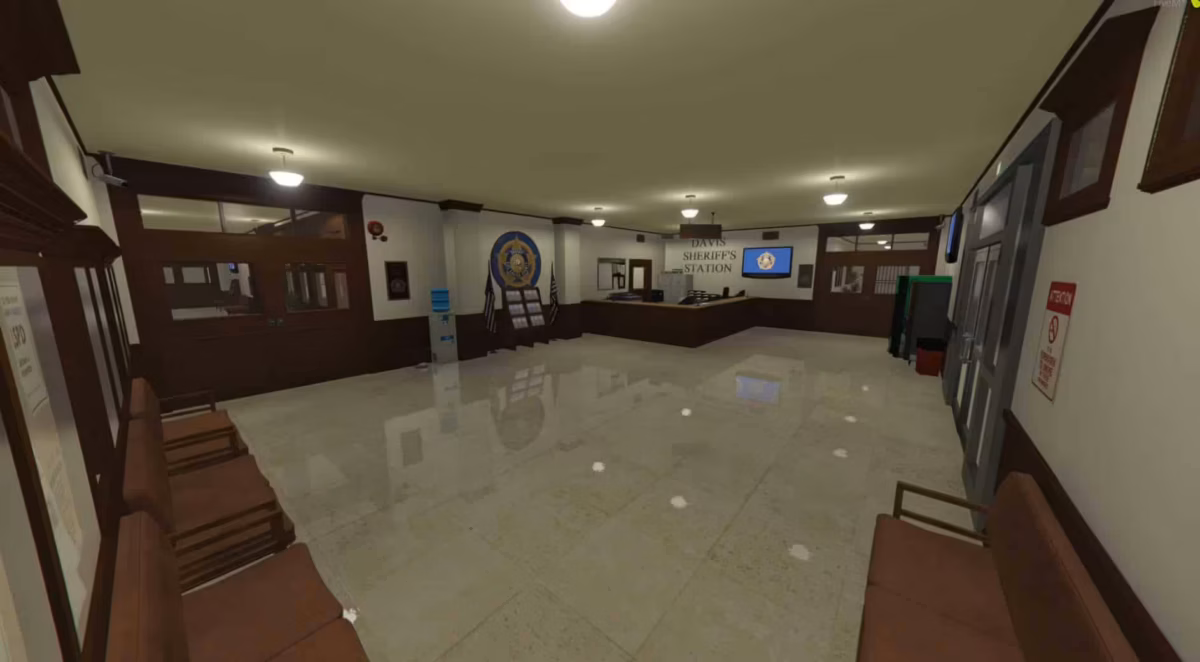 Davis Sheriffs Station [MLO] + LSPD Theme FiveM resource preview 2