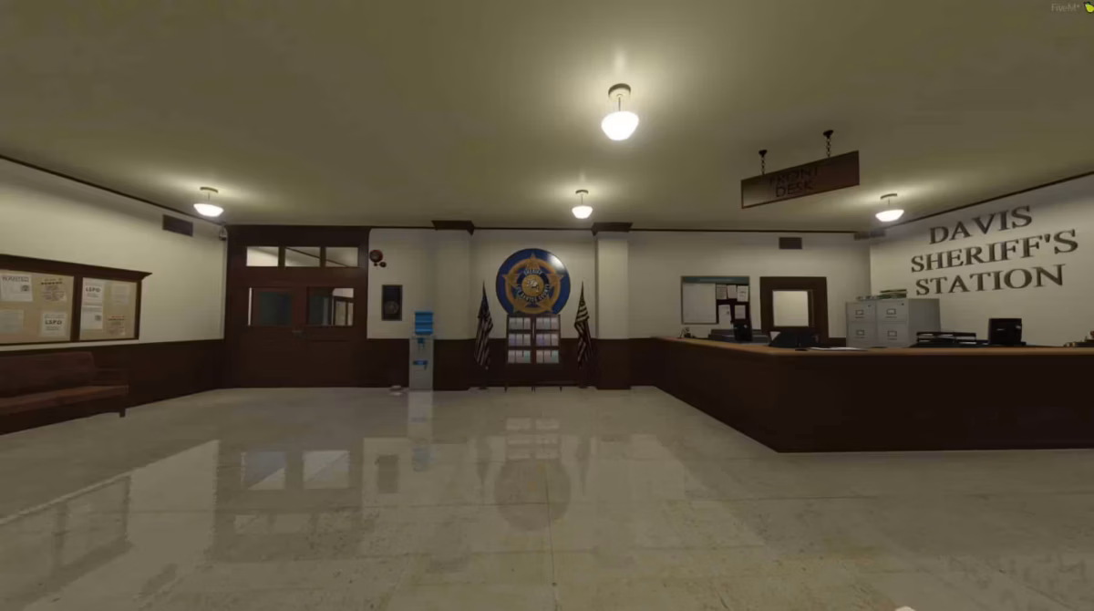 Davis Sheriffs Station [MLO] + LSPD Theme FiveM resource preview 4