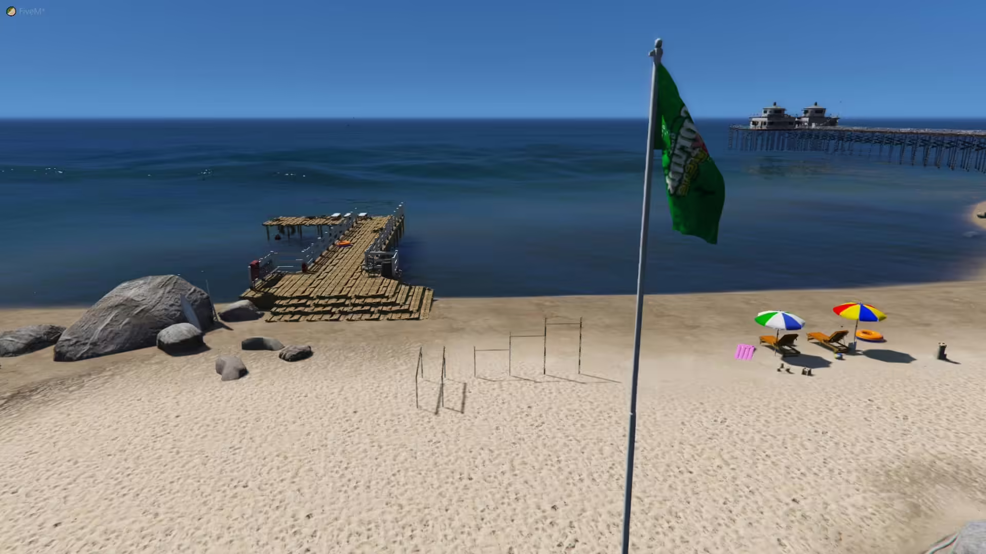 Jetty on Ocean (West) FiveM FiveM Script - esx 2
