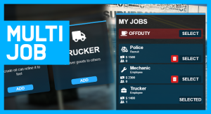 FiveM Mod Core Multiple Jobs FiveM resource preview