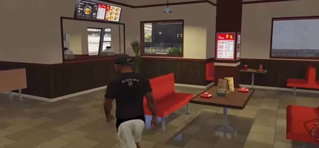 GTA V Interior: Up-N-Atom Burger FiveM Script - esx 2