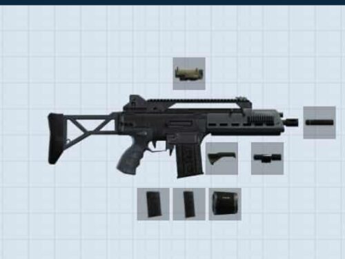 All Weapon components/modification