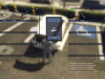 FiveM Mod Inventory