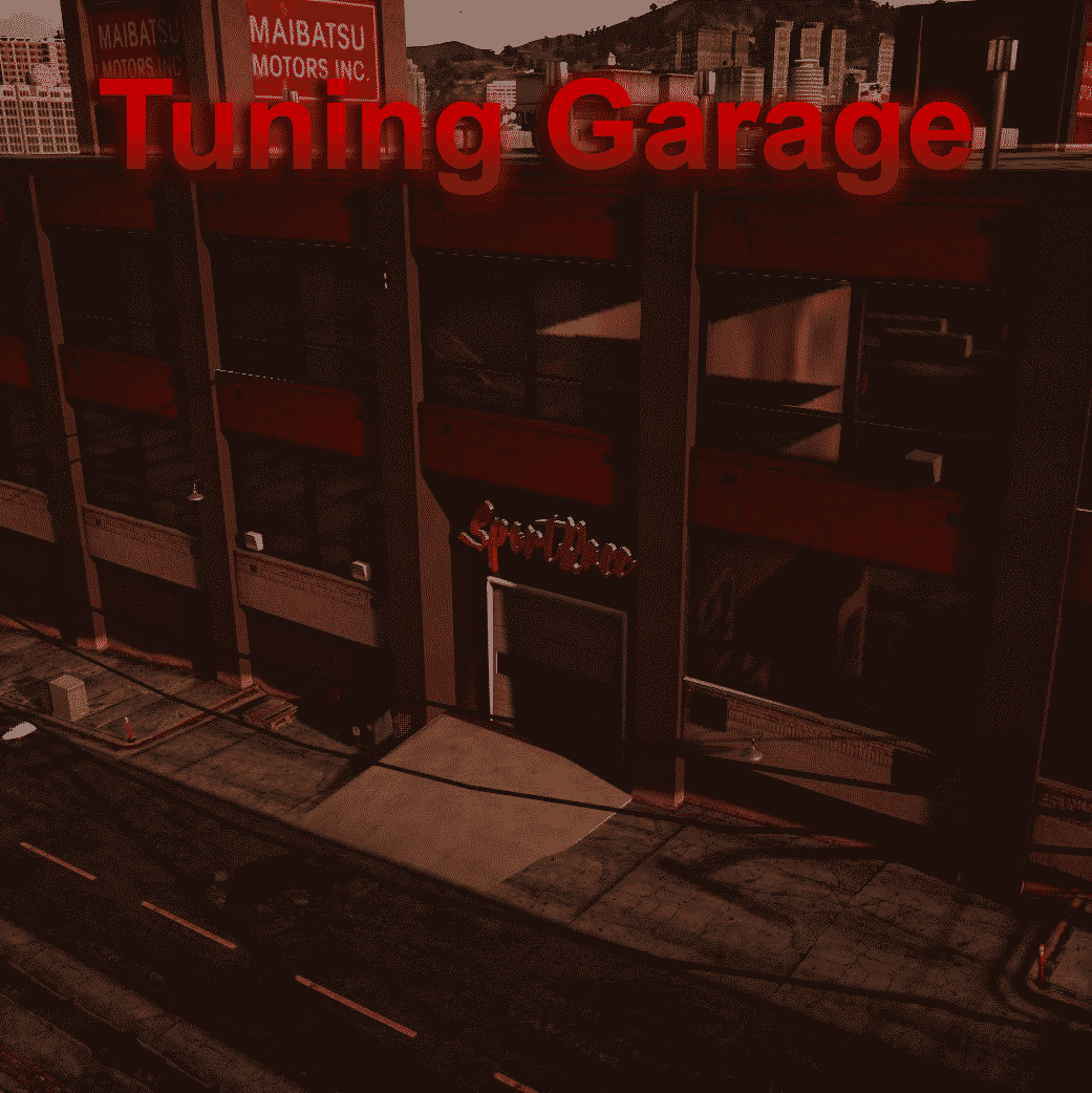 Tuning Garage - SportRacer product preview for standalone FiveM servers