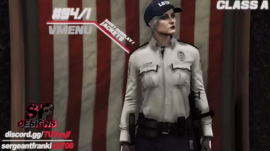 LSPD UP Major Male (+ Female Update) FiveM Script - esx 5