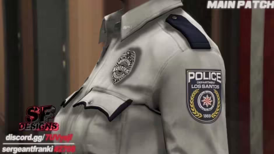 LSPD UP Major Male (+ Female Update) FiveM Script - esx 6
