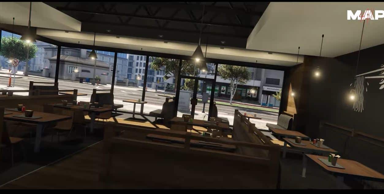 MLO restauracji Noodle