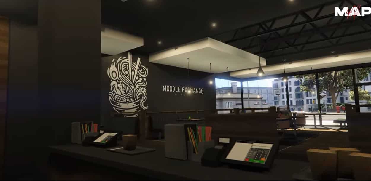 MLO restauracji Noodle
