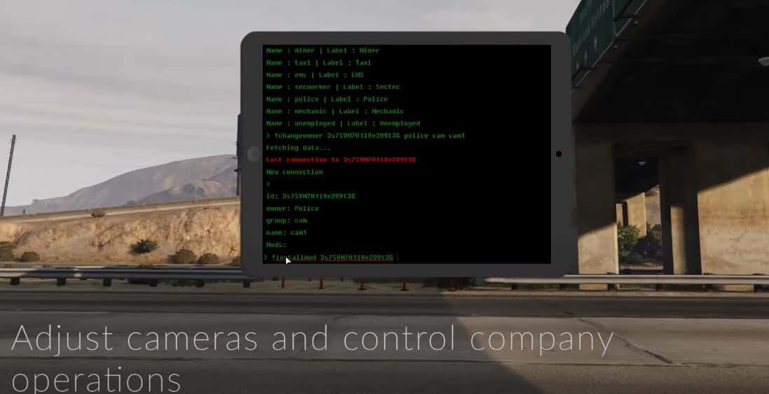 Security Camera Job FiveM Script - esx 2
