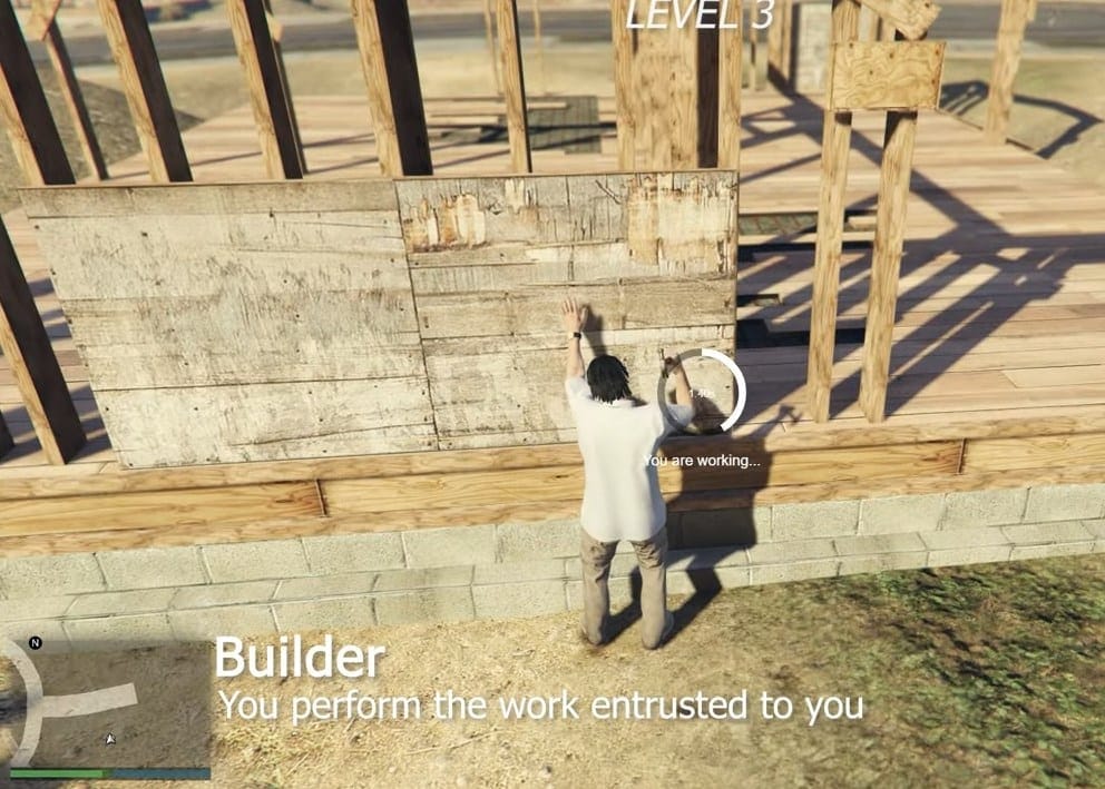 Builder Job (Leveling System) FiveM Script - esx 2