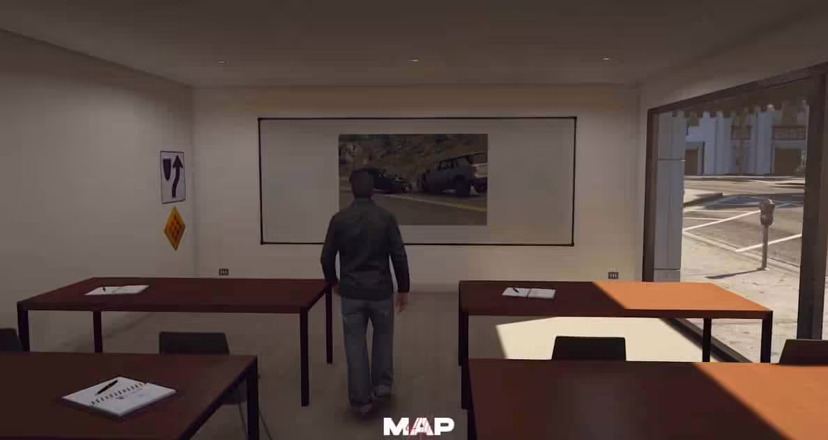 FiveM Driving School MLO FiveM Script - esx 6