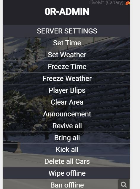 FiveM Admin Menu FiveM Script - esx 2