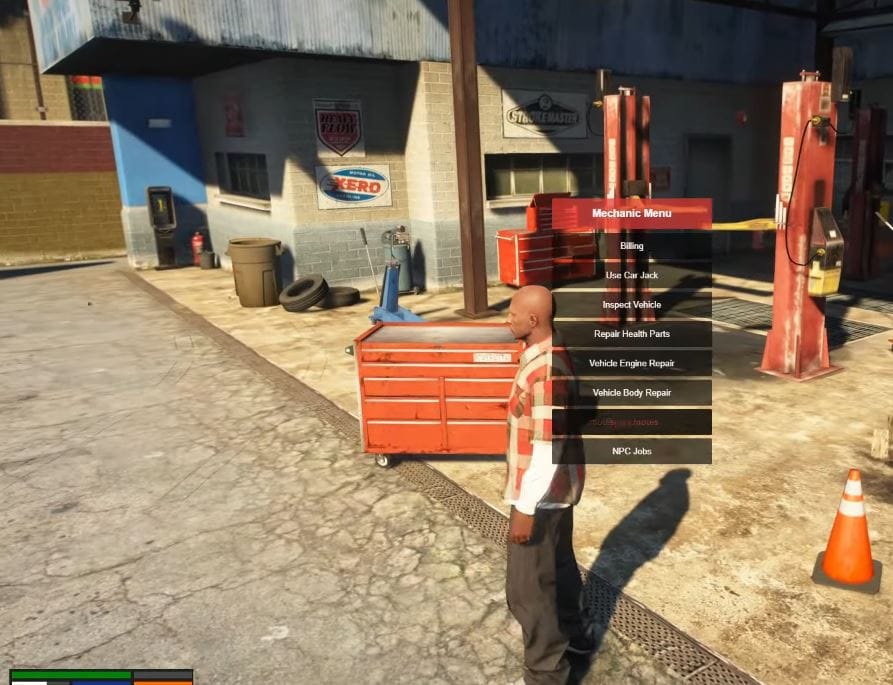 T1ger Mechanic Job FiveM Script - esx 4