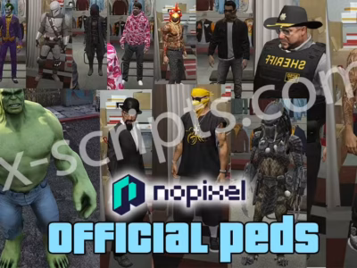 FiveM Mod NoPixel Peds