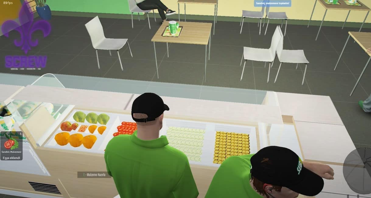 FiveM Restaurant: Subway MLO+Script