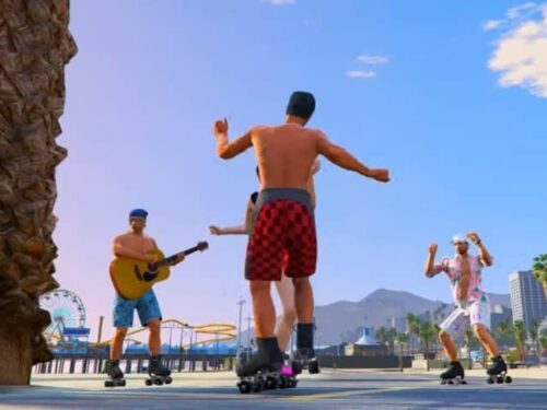 chrome_hwARUQaByH FiveM Rollerskating script FiveM Mod Screenshot