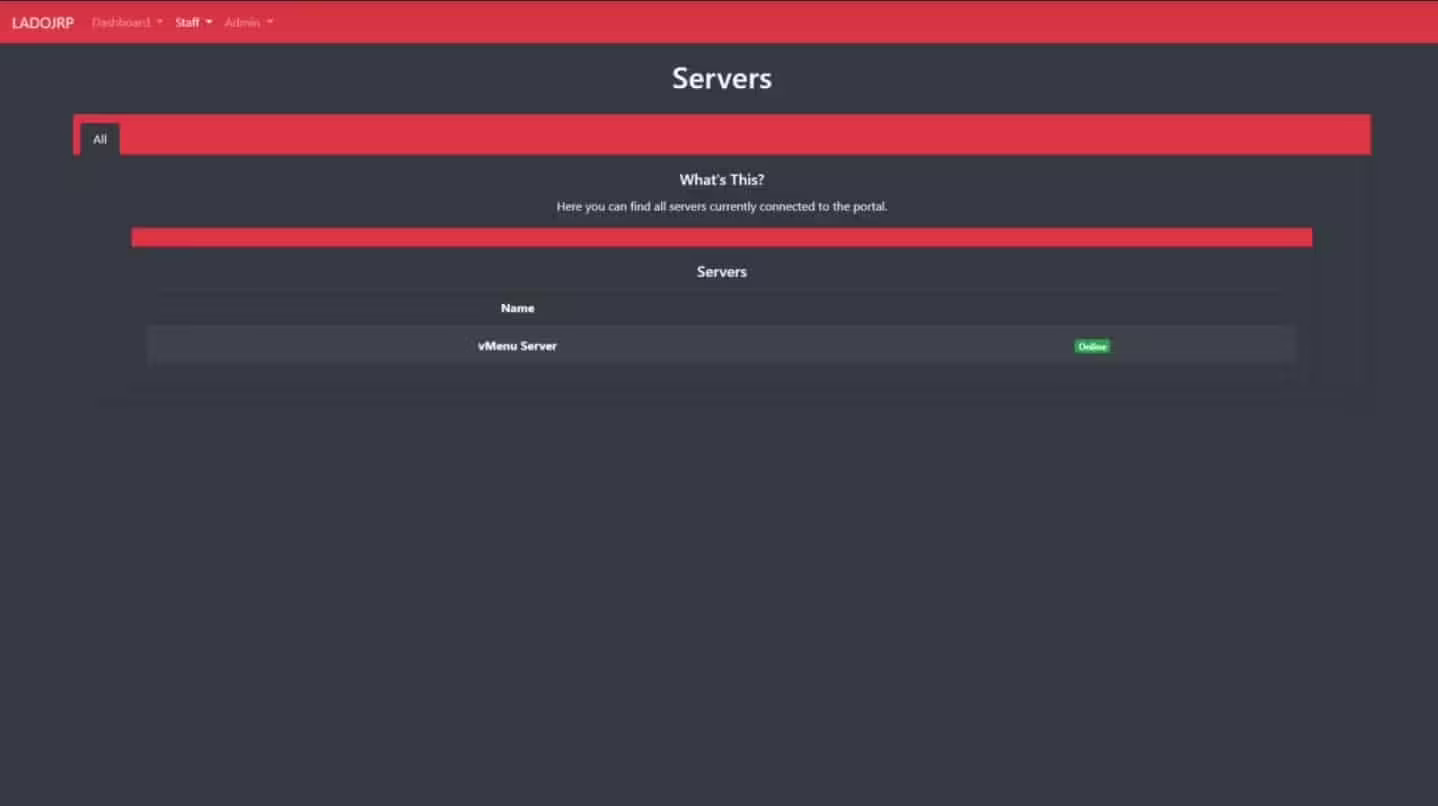 Staff Portal (Web Panel) - Warn, Kick, Ban, Command