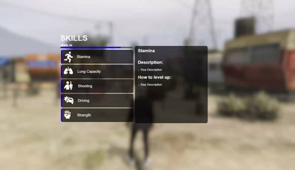 Qbus Skills System FiveM Script - qbcore 2