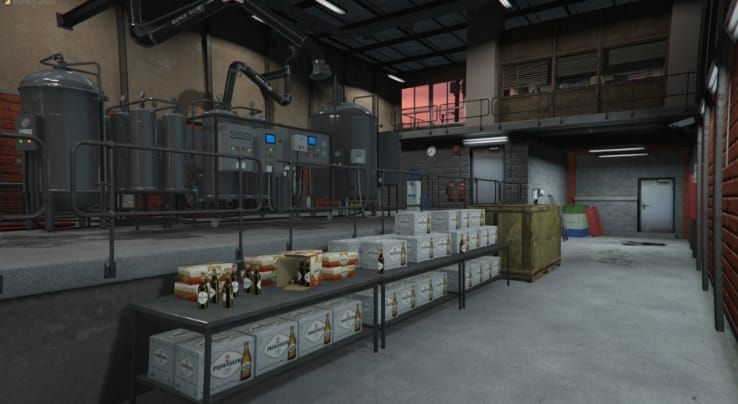 Pisswasser Beer Factory MLO FiveM Script - esx 6