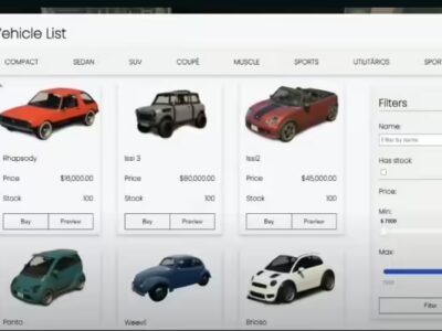 FiveM Mod FiveM Car Dealership
