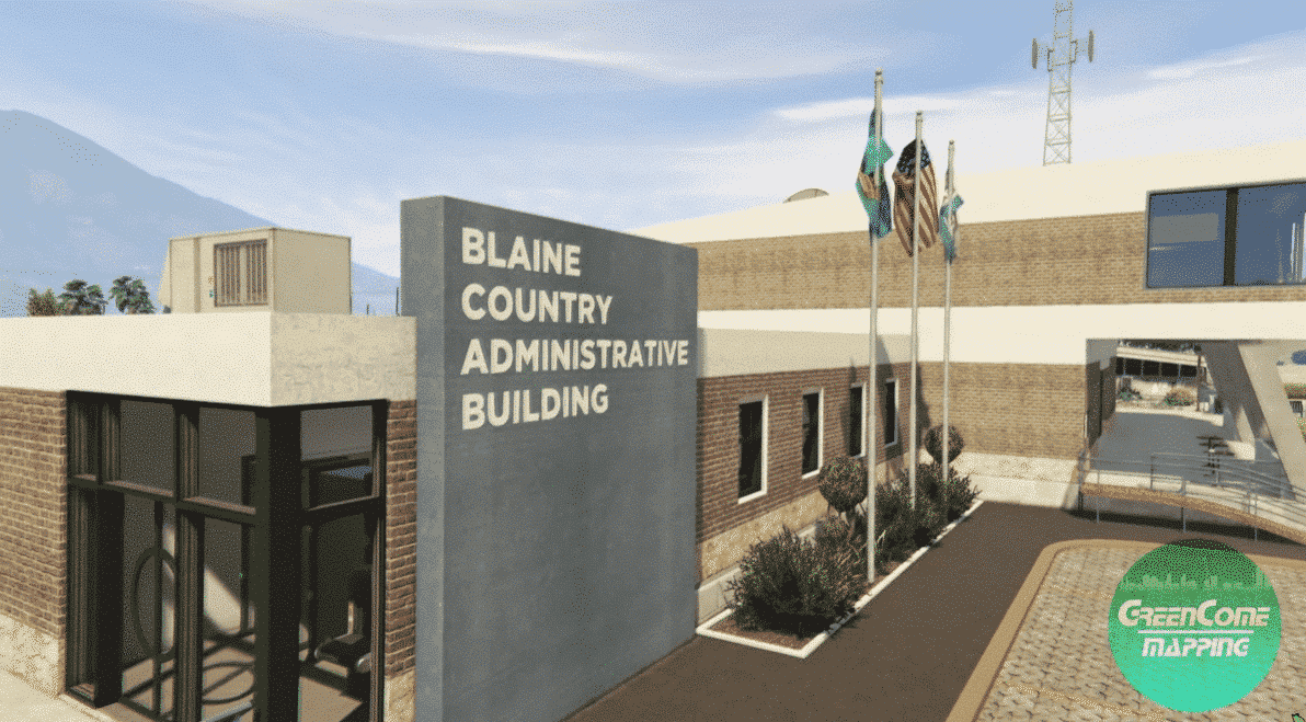 Blaine County Administrative Building FiveM Script - esx 6