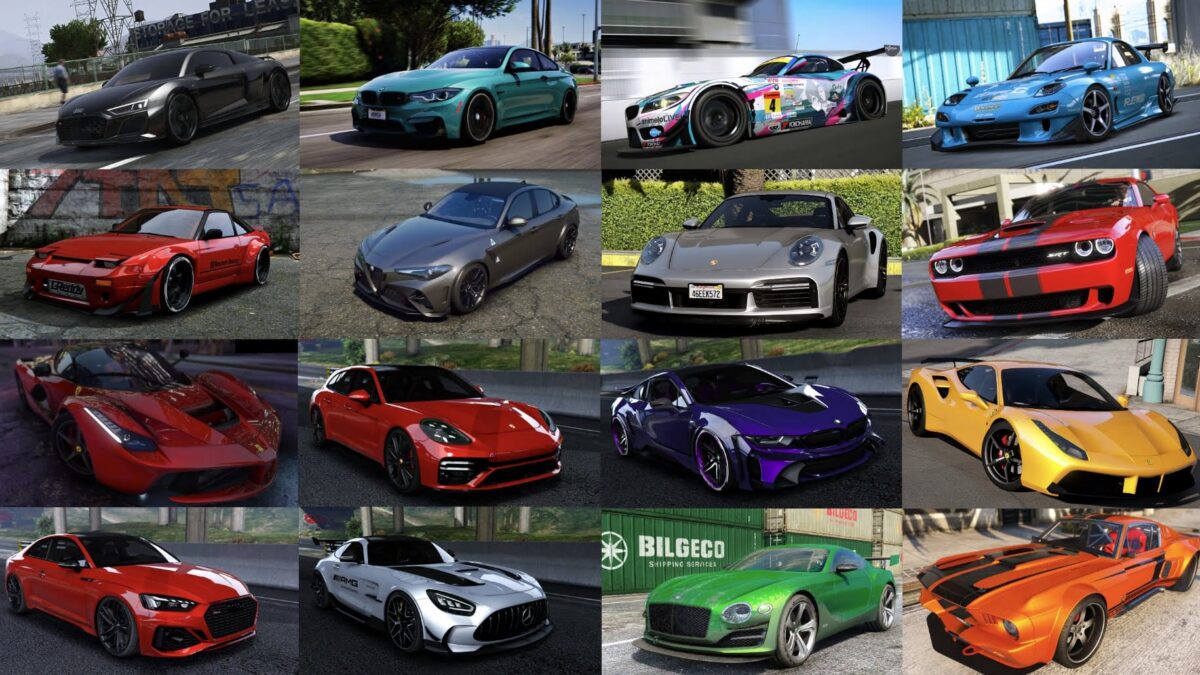 GTA 5 Ultimate Car Pack FiveM resource preview 6