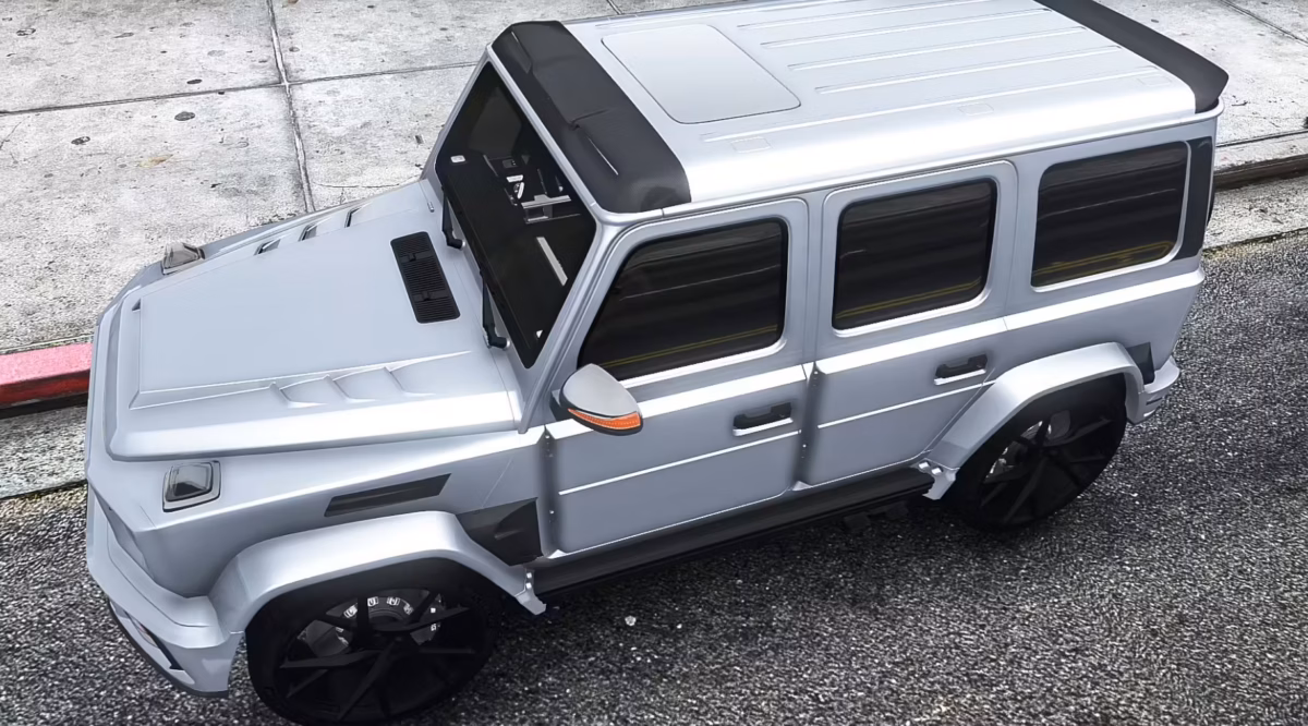 Mercedes G63 Philippe Plein [Mansory] [ADD-ON/REPLACE] FiveM resource preview 5