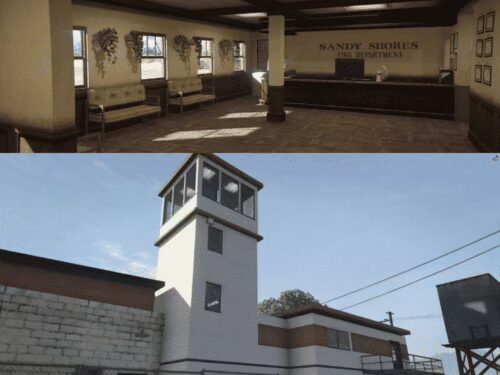 chrome_OGp8o18GdA Capture d'écran de la ressource FiveM du service d'incendie de Sandy Shores