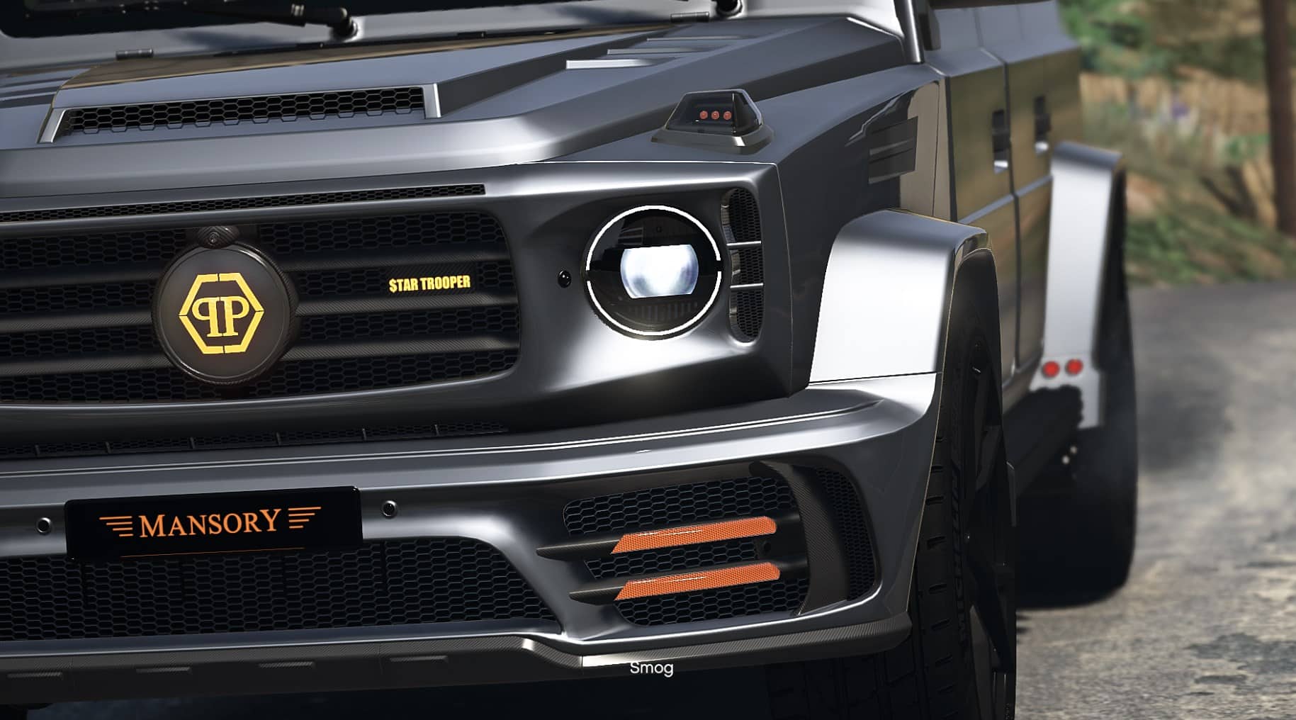 Mercedes G63 Philippe Plein [Mansory] [ADD-ON/REPLACE] FiveM Script - standalone 3