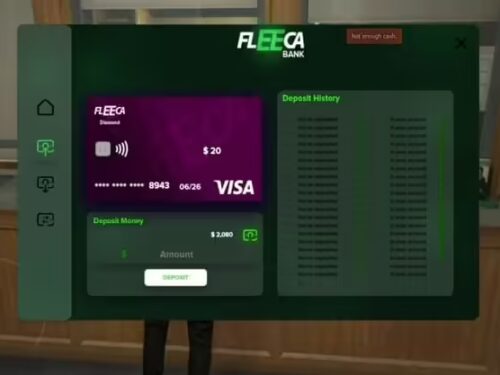 chrome_r3NHP1Zsgz CodeM Fleeca (QB) FiveM Resource Screenshot
