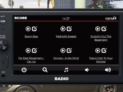 FiveM Mod Car Radio