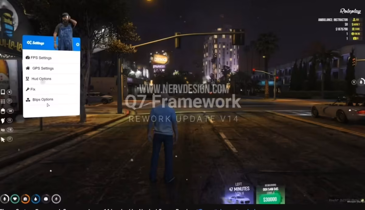 Vista previa de qbCore Boss Server V22 (Q7) FiveM