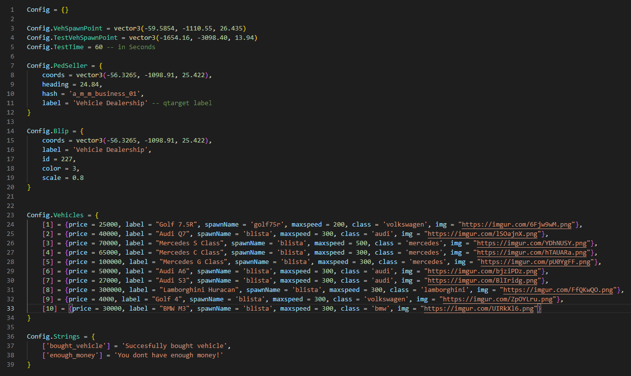 Story Vehicle Dealership FiveM Script - esx 4