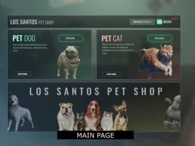 FiveM Mod Pet script