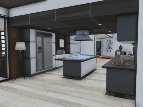 1 (5) MegaVilla MLO FiveM Interior Screenshot