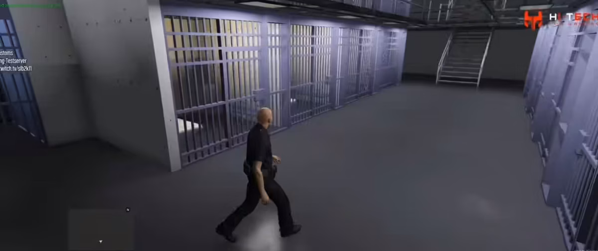 Prison with Helipad MLO FiveM resource preview 4