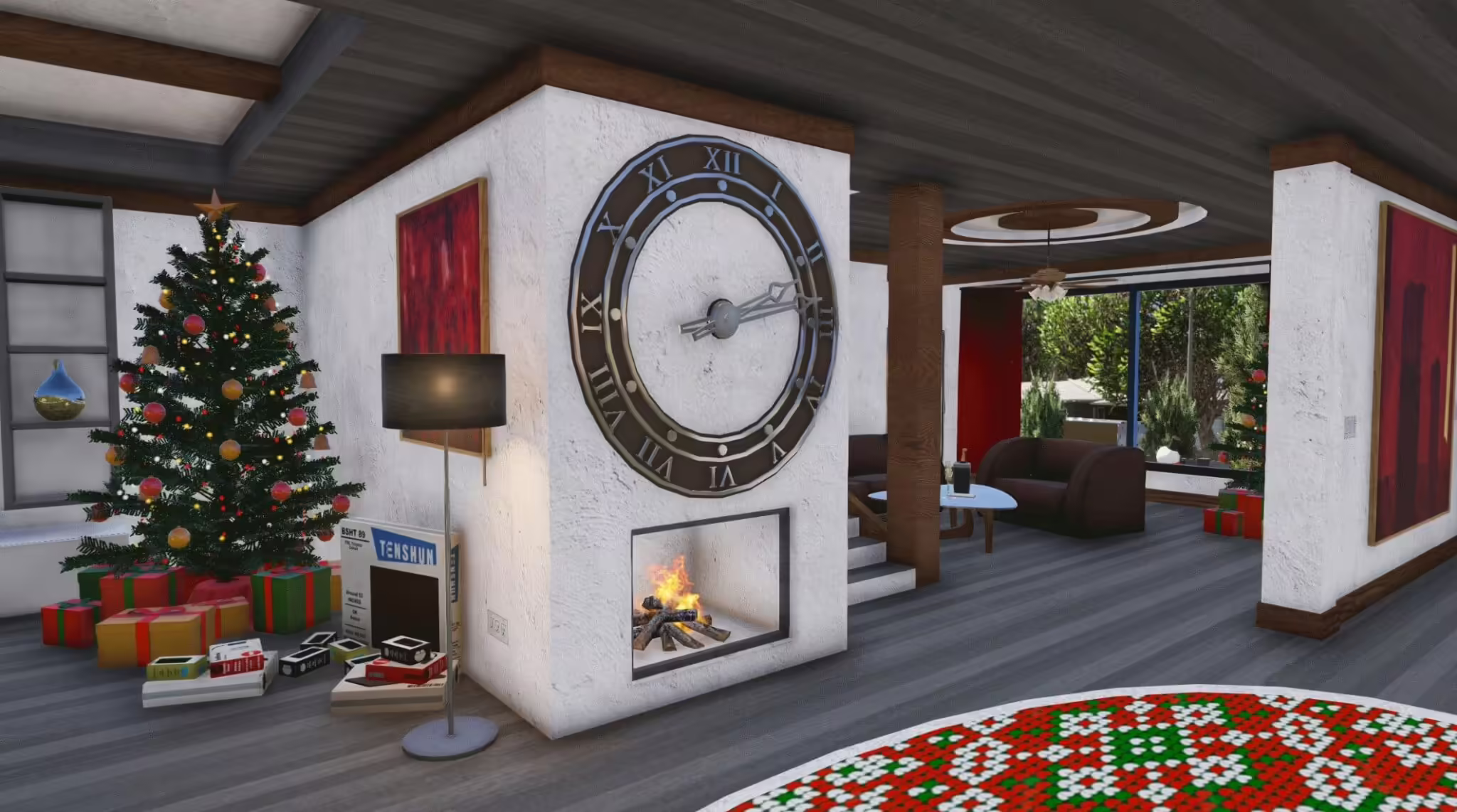 Christmas House MLO FiveM Script - esx 4