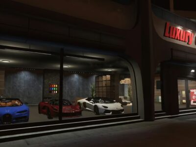 FiveM Mod Luxury Cardealer