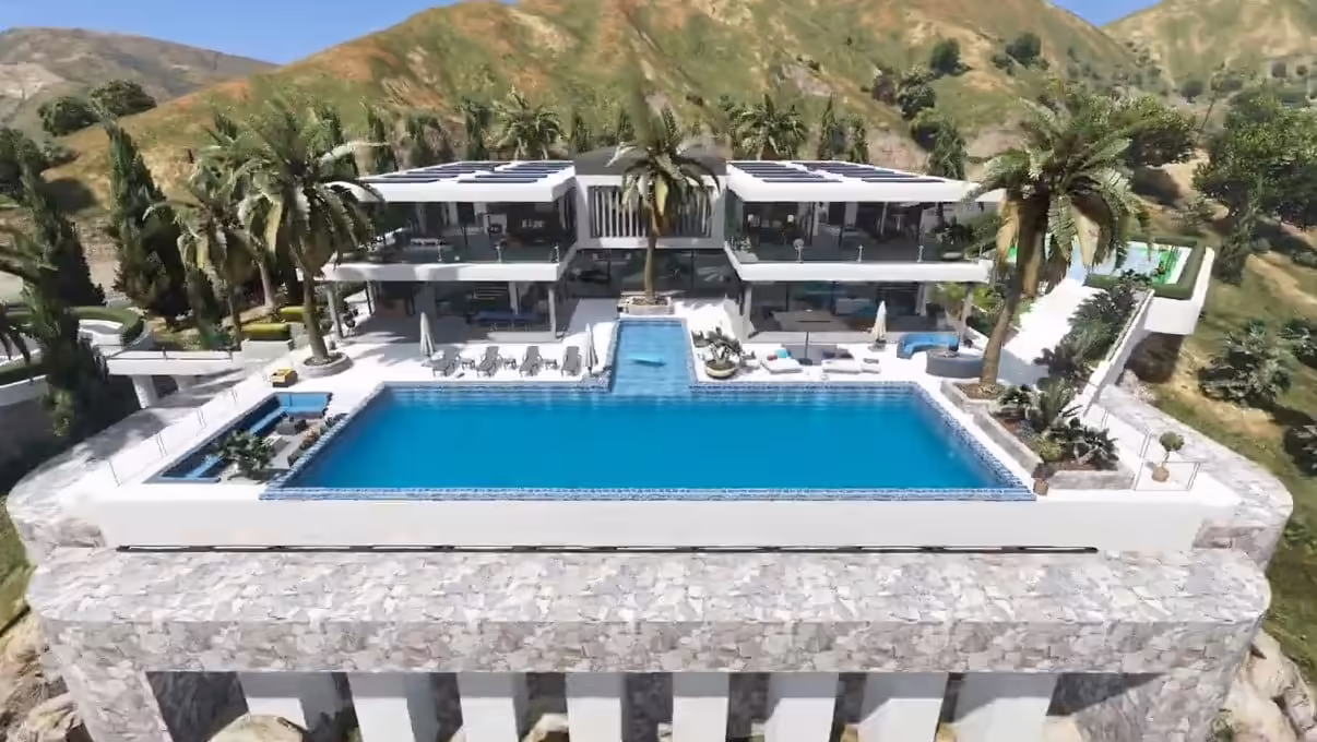 Vinewood Hills Villa MLO FiveM Script - esx 3