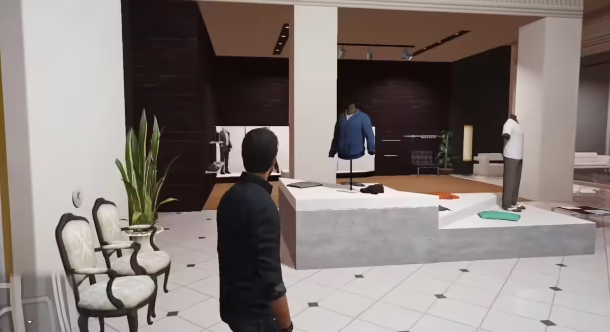 Luxury Clothes Shop FiveM Script - esx 3