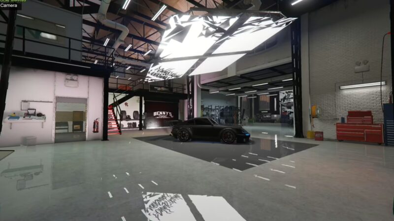 chrome_ZsZf3GjoHT Capture d'écran de la ressource FiveM Bennys Huge VIP V5.1