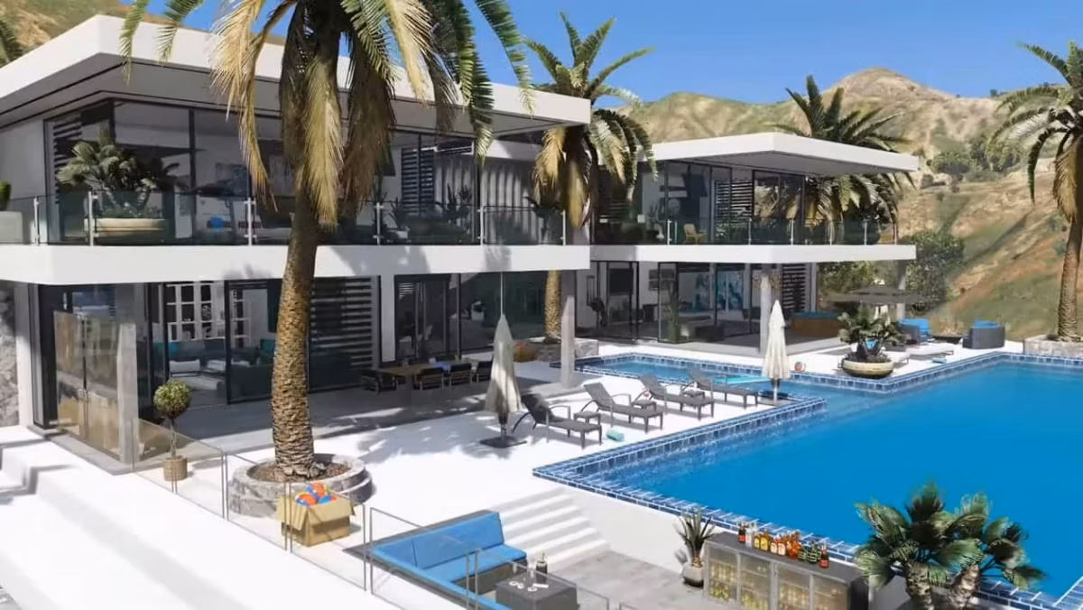 Vinewood Hills Mansion MLO FiveM resource preview 5
