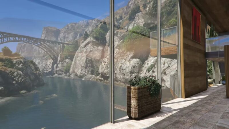 chrome_tBYfEhVcBK Wild Nature Villa MLO FiveM Interior Screenshot